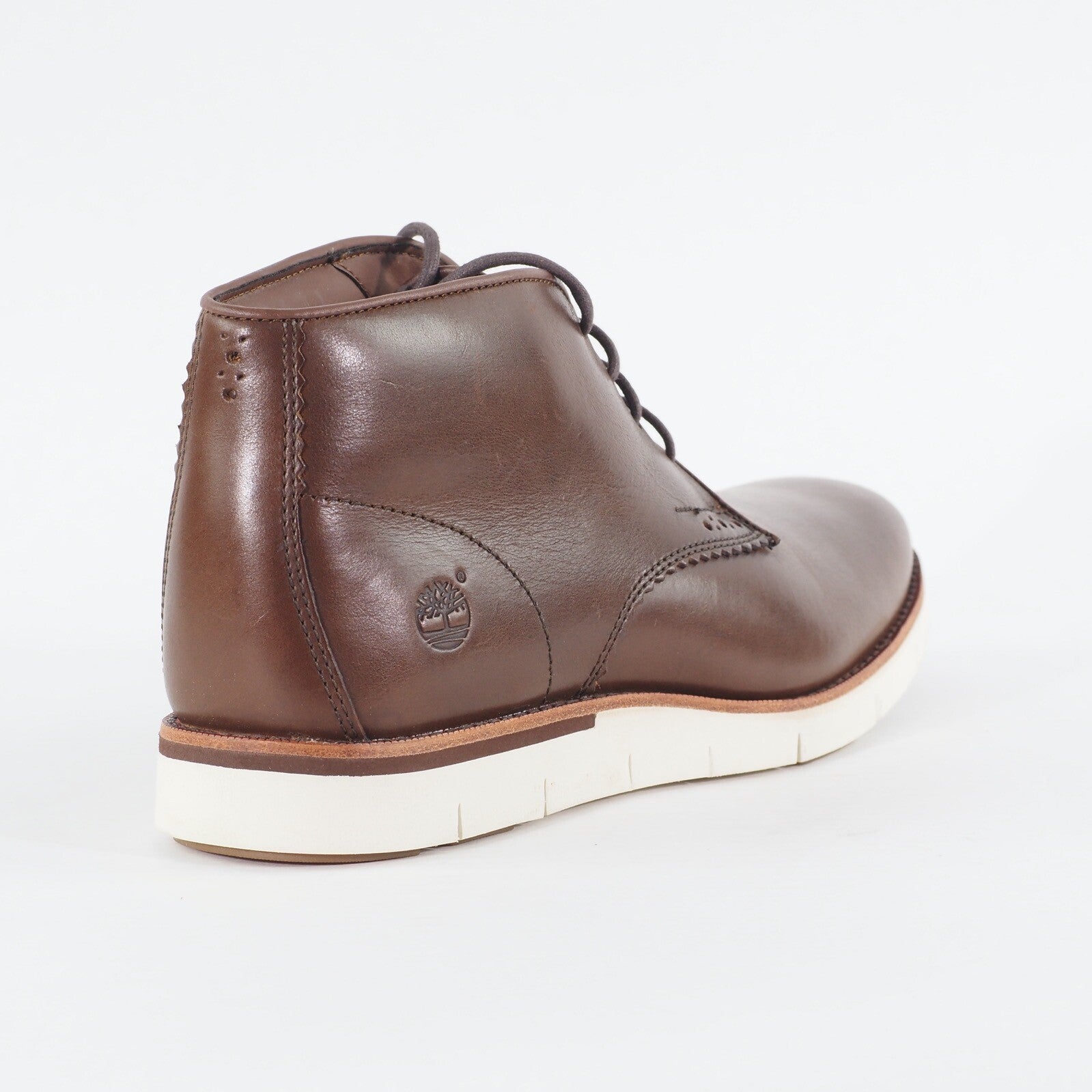 Mens Timberland Preston Hill A16SK Tan Leather Casual Walking Cukka Lace Boots