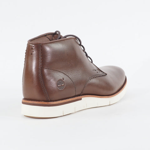 Mens Timberland Preston Hill A16SK Tan Leather Casual Walking Cukka Lace Boots