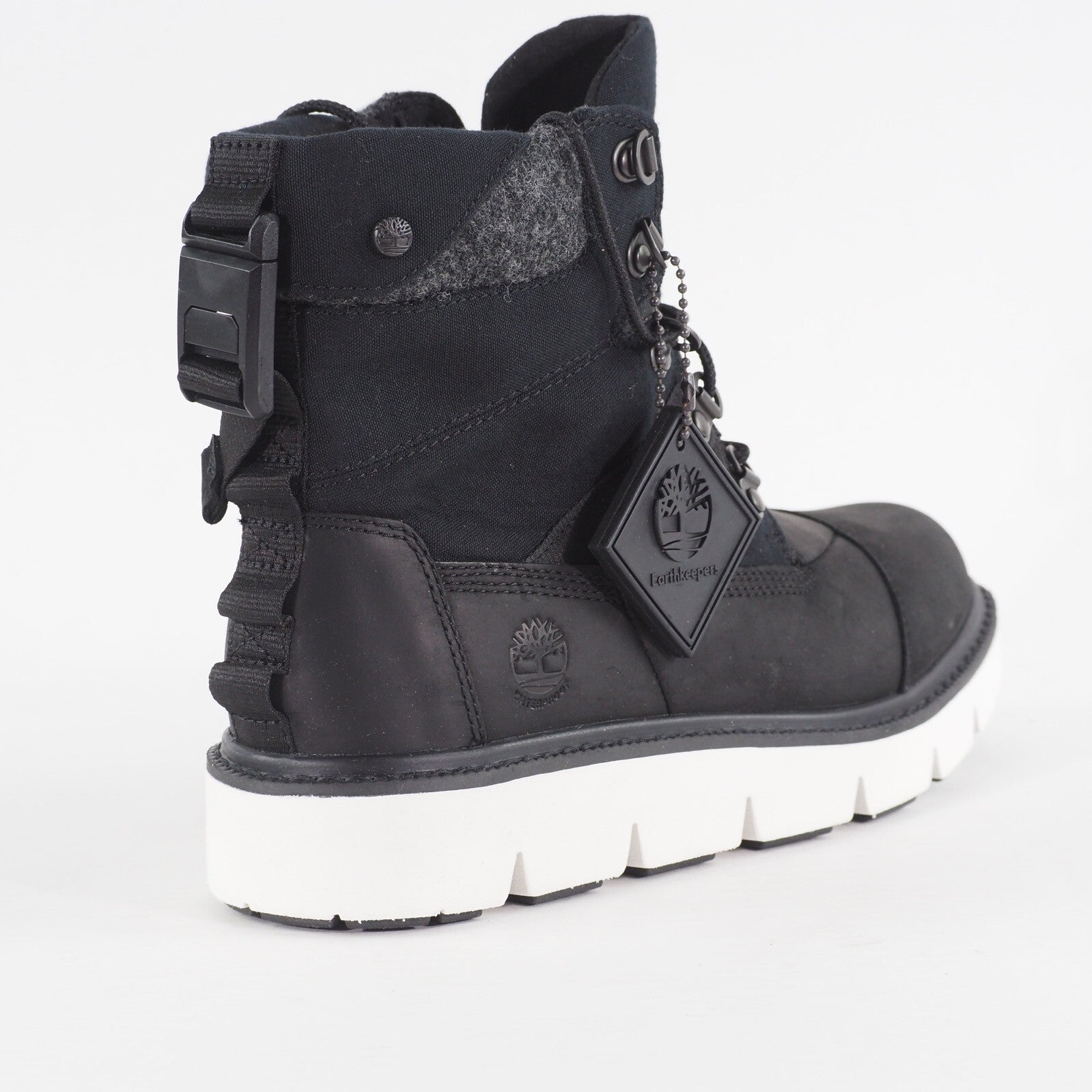 Womens Timberland Premium 6 Inch A42HX Black Leather Waterproof Walking Boots