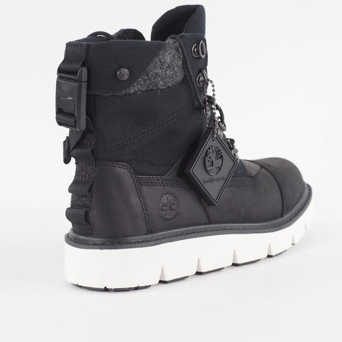 Womens Timberland Premium 6 Inch A42HX Black Leather Waterproof Walking Boots