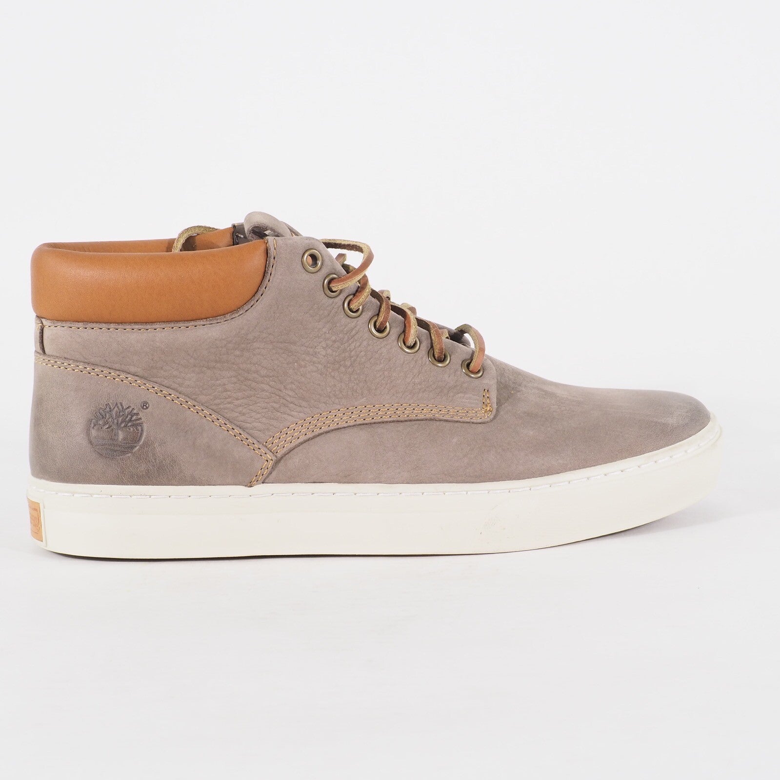 Mens Timberland EK Adventure Chukka 5208A Grey Leather Lace Up Walking Boots