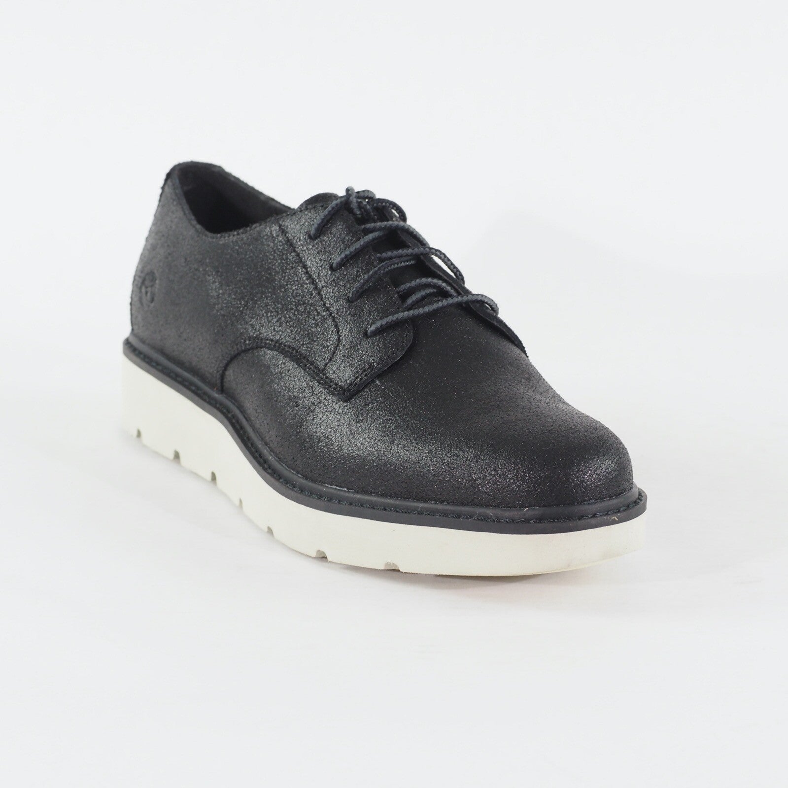 Womens Timberland Kenniston Ox A1K83 Black Leather Lace Up Platform Casual Shoes