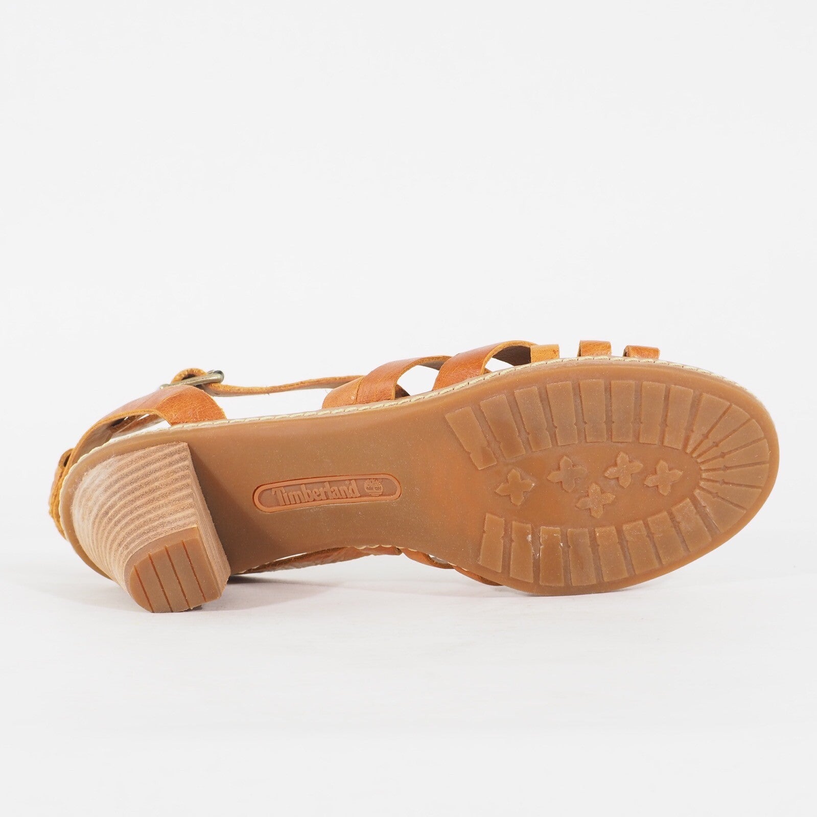 Womens Timberland Earthkeepers Heels 27689W Tan Leather Casual Walking Shoes