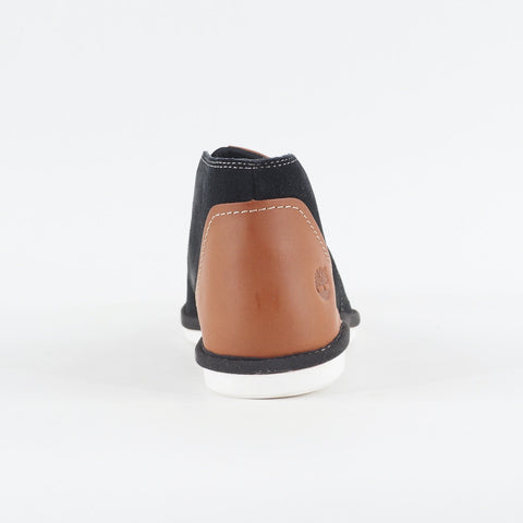 Mens Timberland City Shuffler Chukka A12JK Black Leather Lace Up Chukka Boots