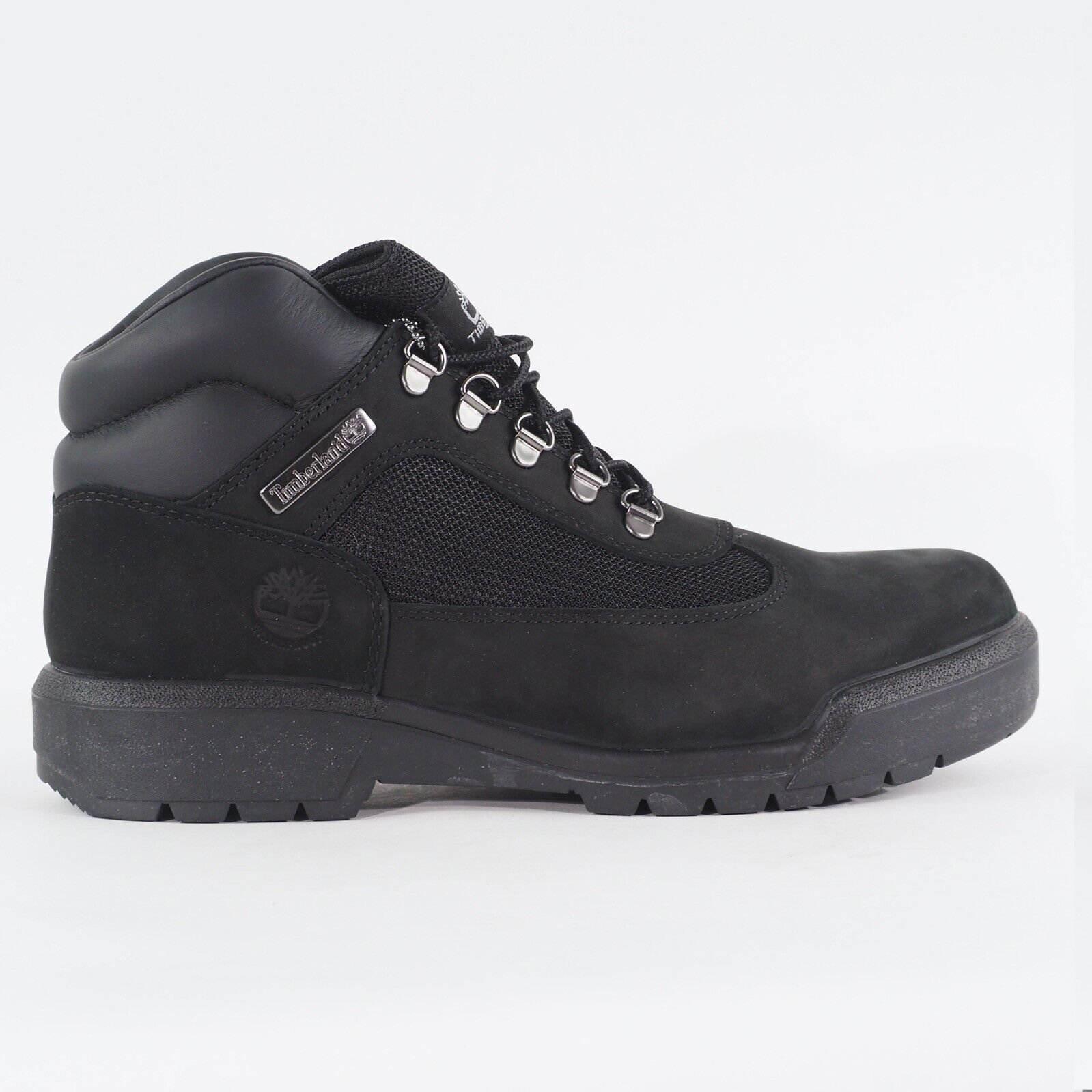 Mens Timberland Field Waterproof A1A12 Black Leather Casual Walking Chukka Boots