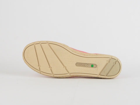 Womens Timberland Casco Bay Canvas A1A1N Pink Textile Slip On Canvas Shoes
