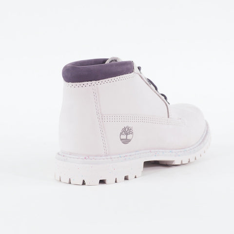 Womens Timberland Nellie Waterproof A1WCS Purple Leather Casual Chukka Boots