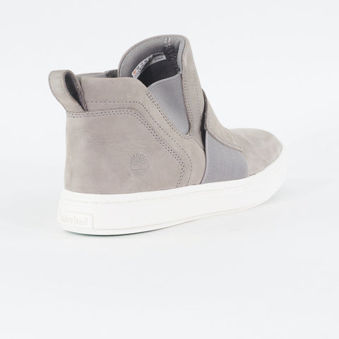 Womens Timberland London YN Chelsea A1S3R Grey Leather Pull On Casual Boots