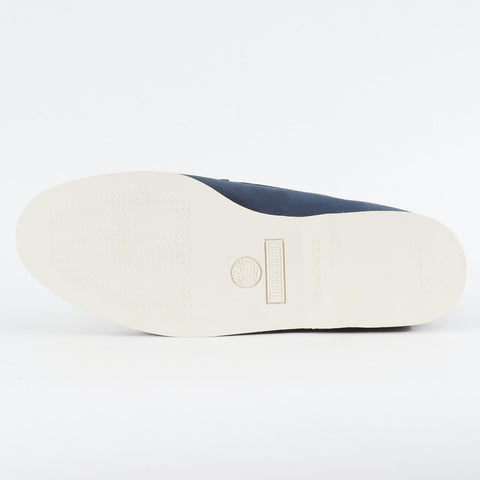 Mens Timberland 7 Eyed Chukka A13J4 Navy Blue Leather Lace Up Casual Boots