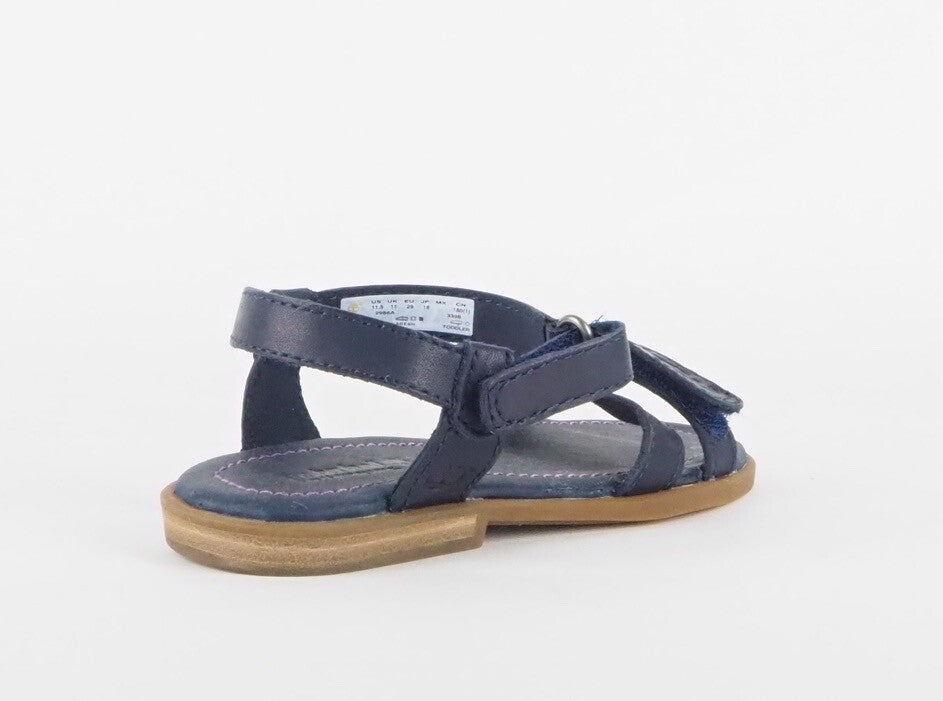 Girls Timberland XBand 2986A Leather Navy Sandals