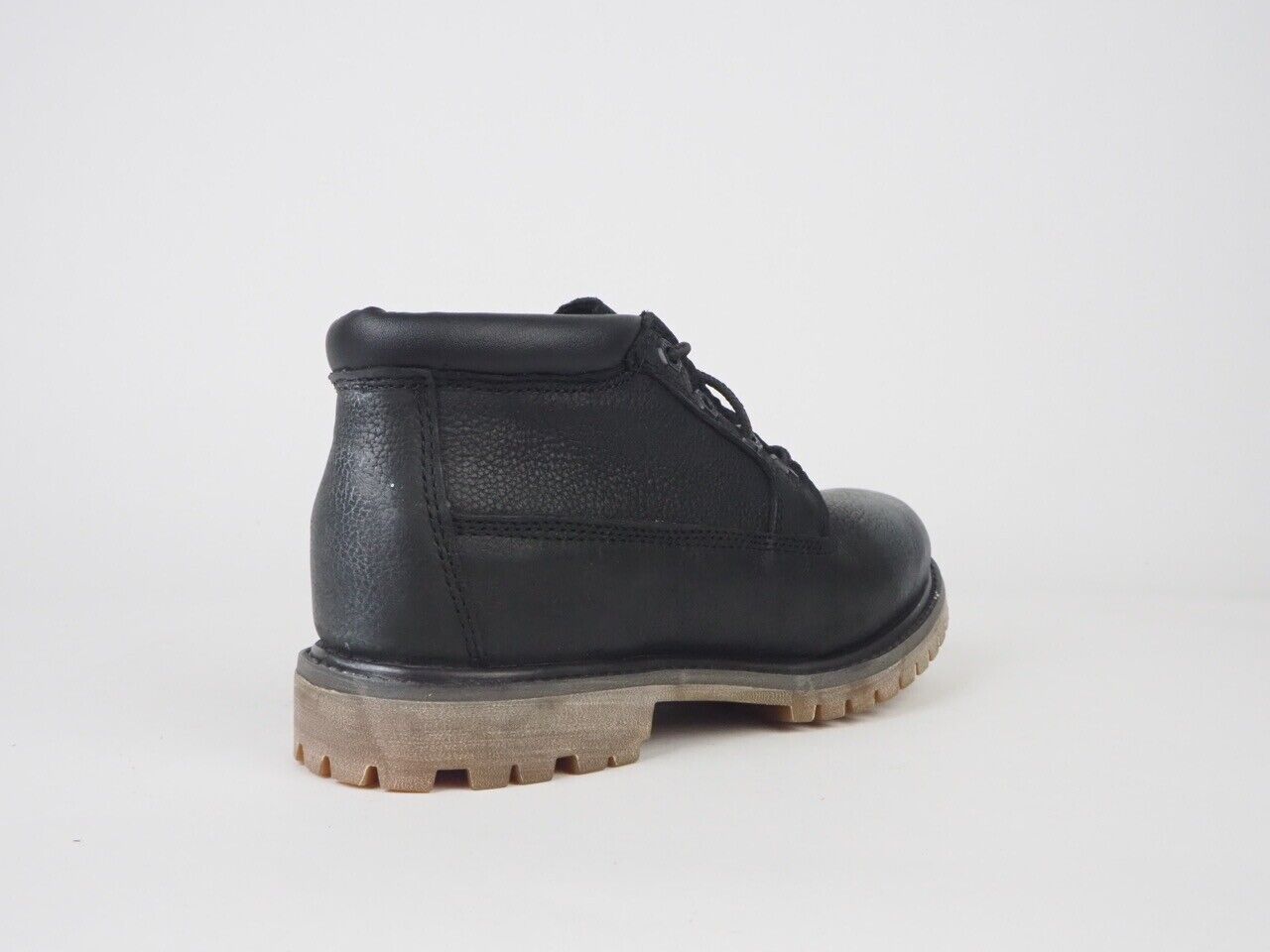 Womens Timberland Nellie Chukka Double Black A12PK Leather Waterproof Boots 