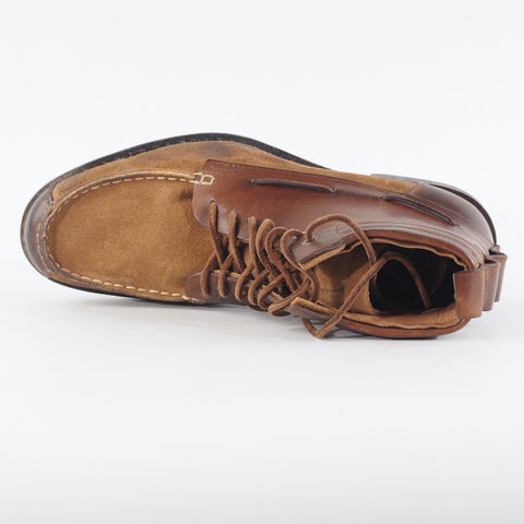 Mens Timberland CNY PNE 89545 Brown Leather Casual Shoes Lace Up Chukka Boots