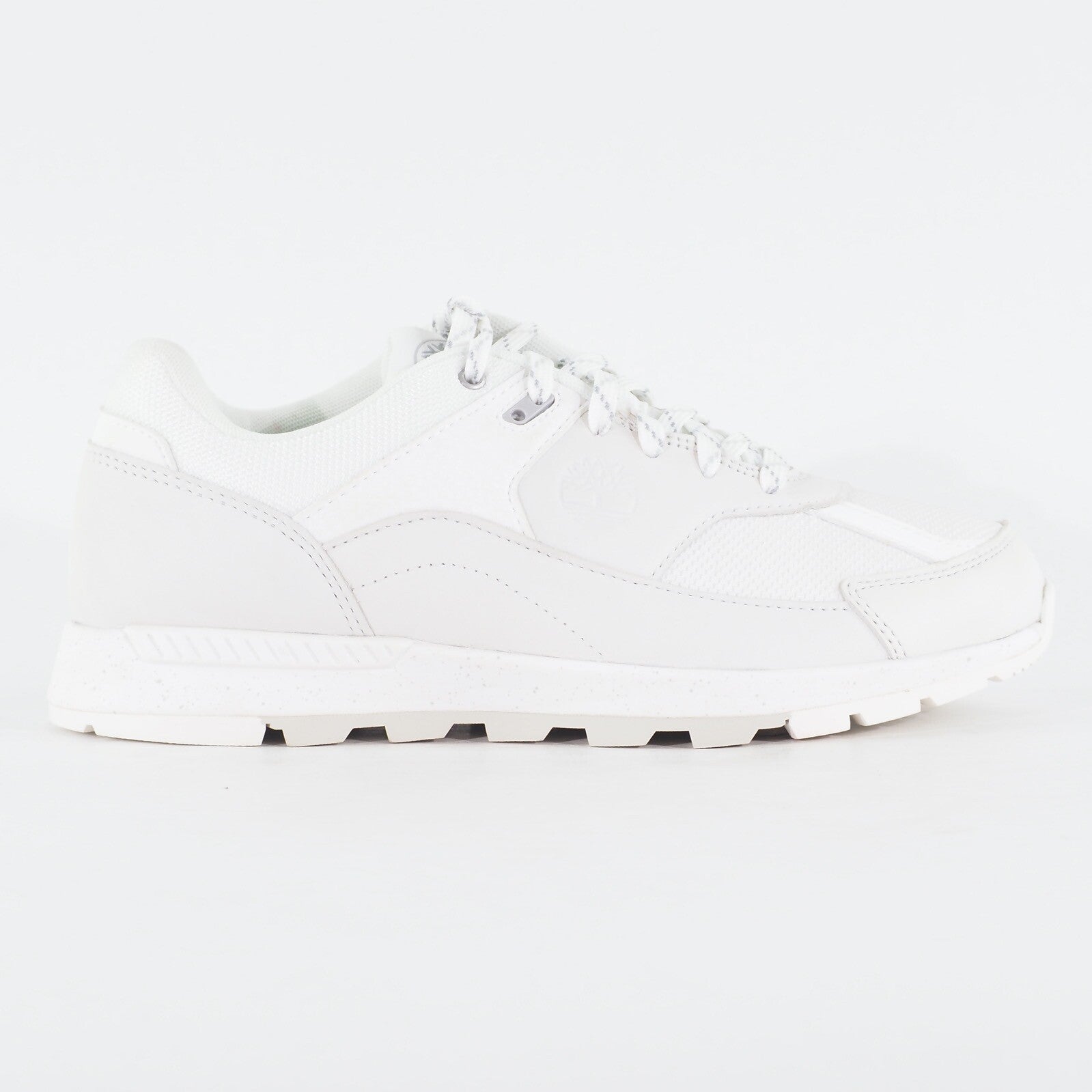 Womens Timberland Field Trekker A2DRT White Leather Lace Up Low Top Casual Shoes