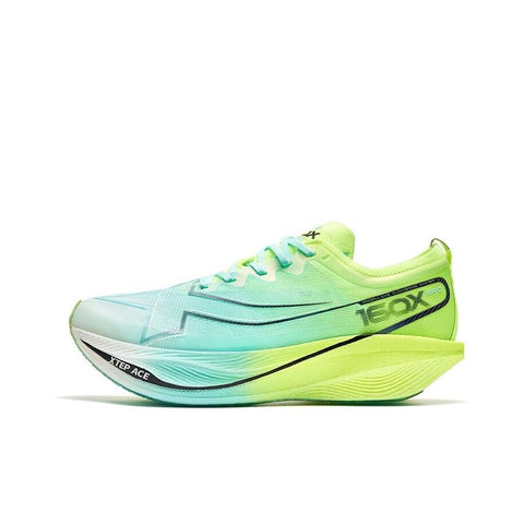 Mens Xtep Ace 160X Pro Mesh Professional Marathon Running Light Blue Shoes  