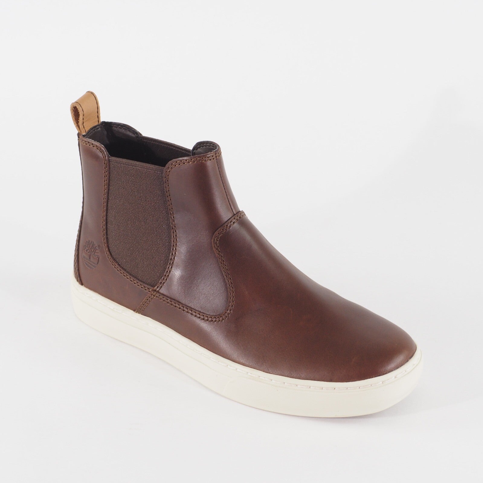 Mens Timberland Adventure 2.0 Cupsole Chelsea A17N7 Brown Leather Walking Boots