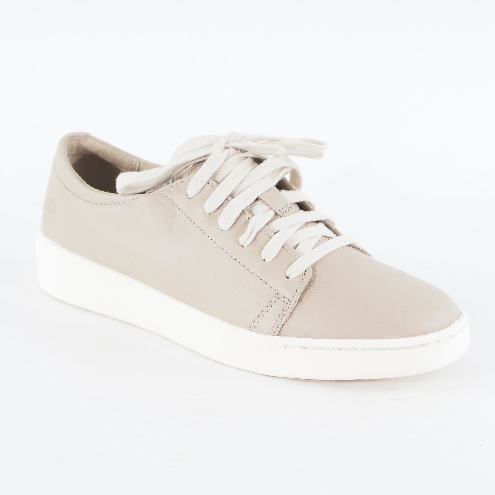 Womens Timberland Teya A2B4B Light Taupe Leather Lace Up Casual Shoes