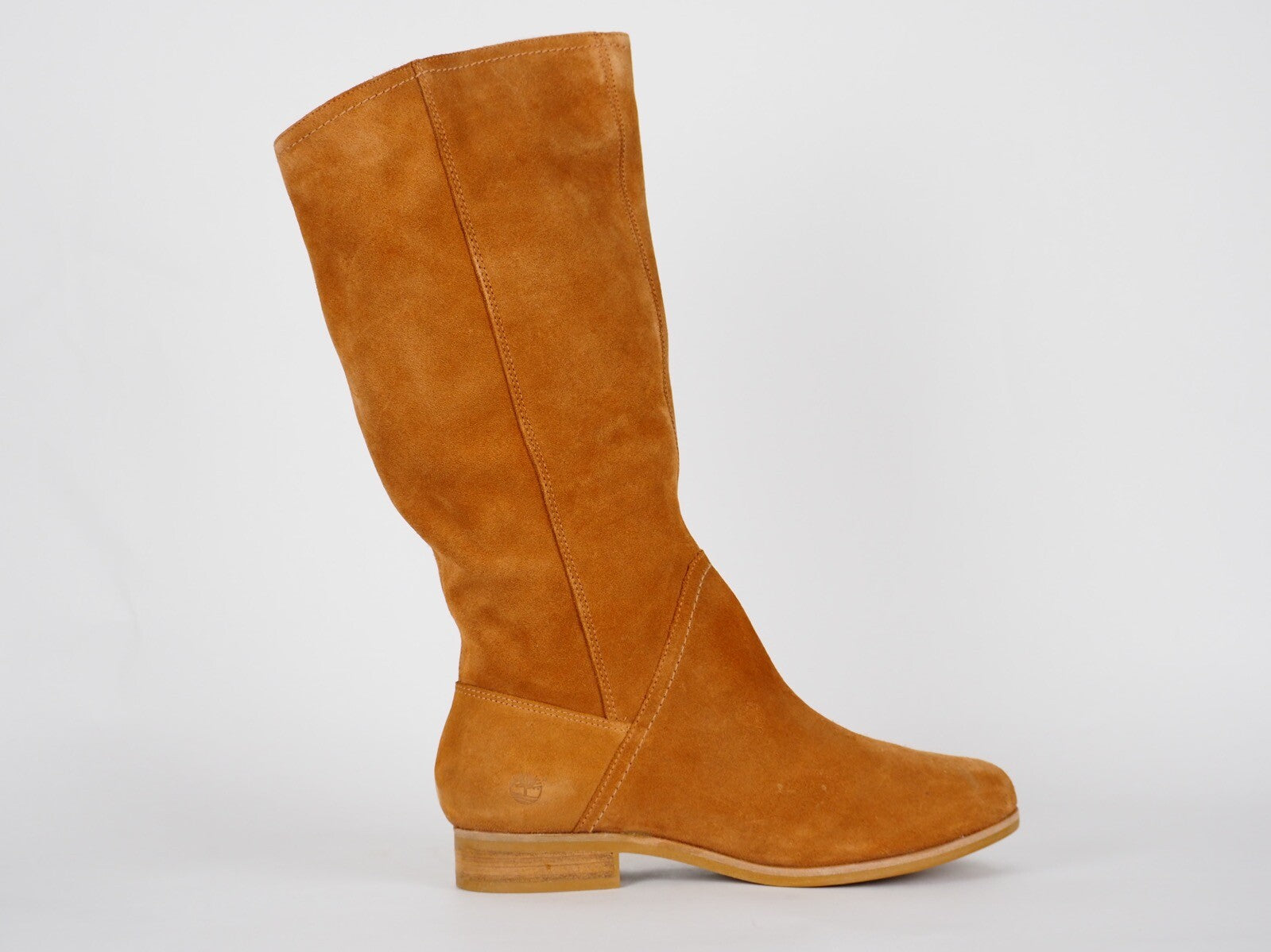 Womens Timberland Rangeley 8125R Tan Suede Pull On Tall Boots