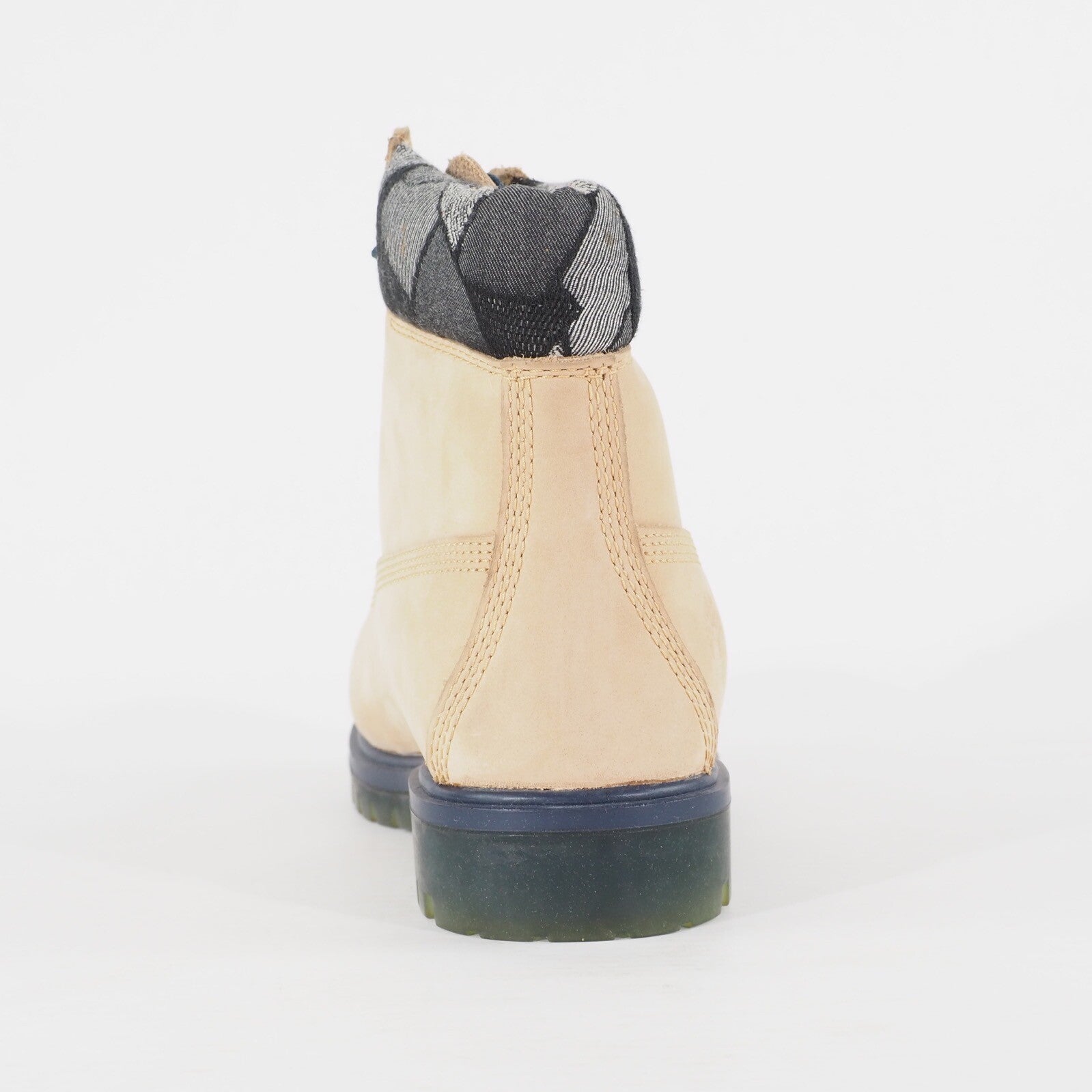 Mens Timberland 6 Inch Premium A1GEB Beige Leather Lace Up Casual Walking Boots