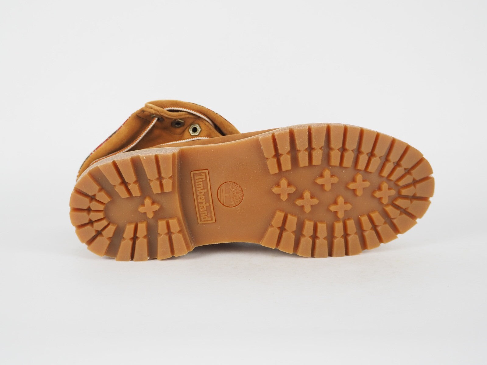 Womens Timberland Authentics 8260A Rust Nubuck Leather Fold Over Chukka Boots