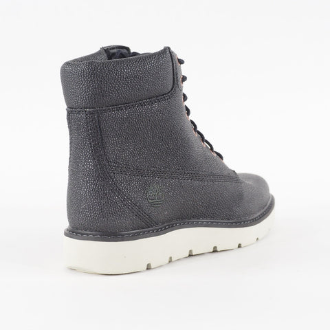 Womens Timberland Kenniston 6 Inch A18KP Black Leather Lace Up Casual Boots