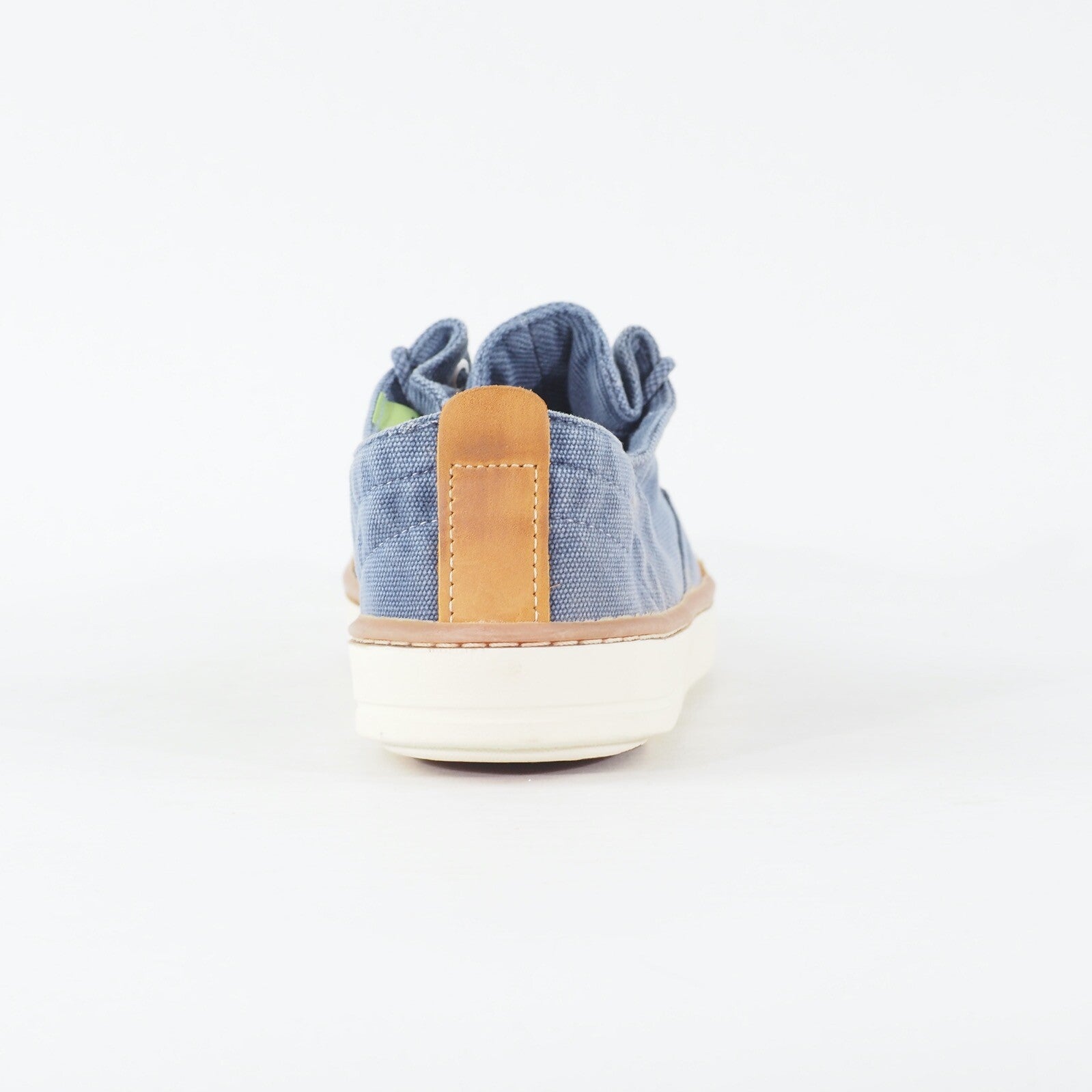 Womens Timberland Hookset Handcraft 8429R Medium Blue Canvas Lace Casual Shoes