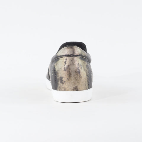 Womens Timberland Ek Glastenbury A137T Black Distressed Leather Slip On Shoes