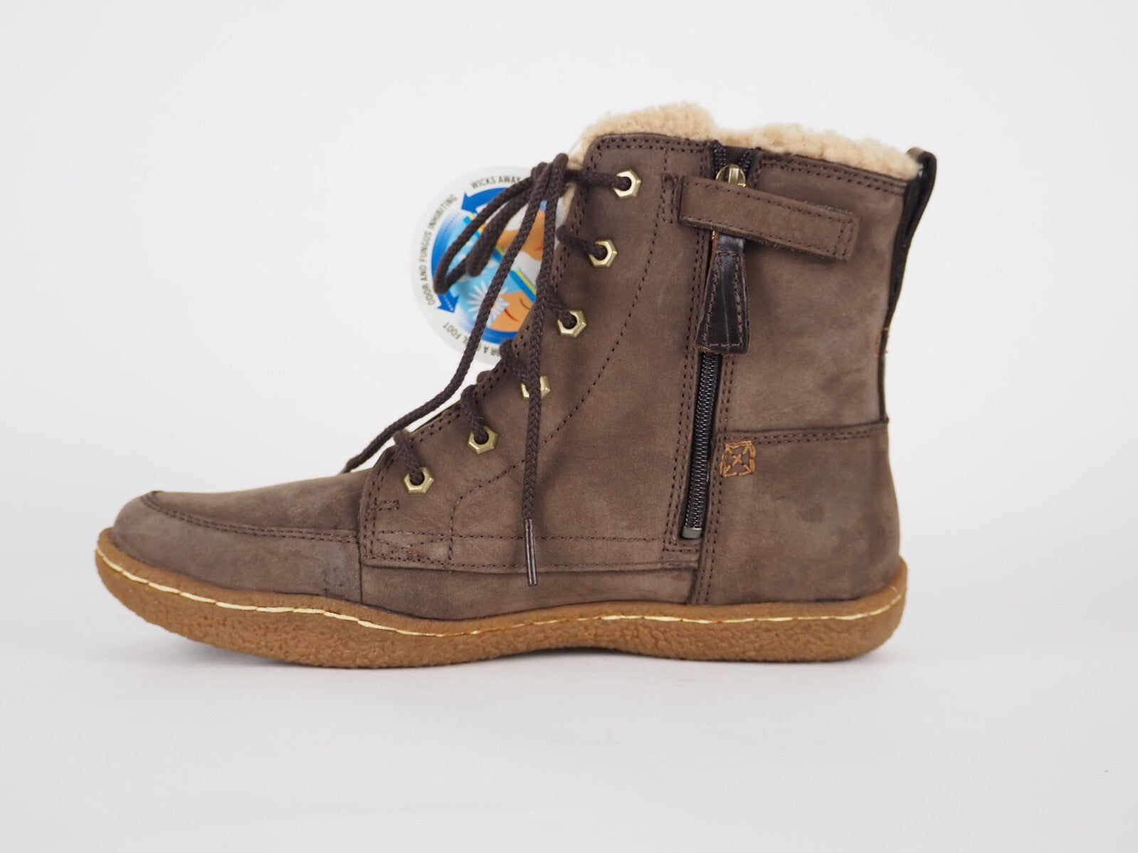 Junior Boys Timberland Grifton Hill 27979 Brown Leather Lace Up Winter Boots