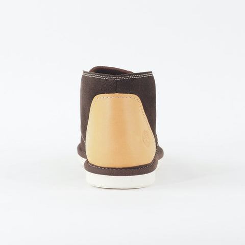 Mens Timberland City Shuffler Chukka A12K7 Dark Brown Leather Lace Casual Shoes