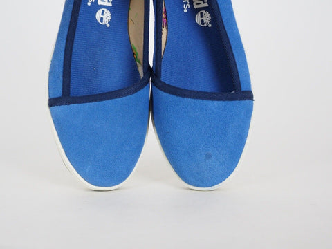 Womens Timberland EK Casco Bay 8829A Blue Suede Slip On Shoes UK 4 - London Top Style
