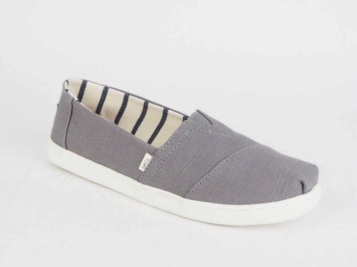 Mens Toms Classic Shade Heritage Canvas Flats Slip On Trainers Uk 7 EU 40.5