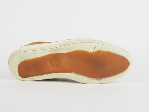 Womens Timberland EK Hookset 8637R Brown Leather Lace Up Casual Walking Shoes