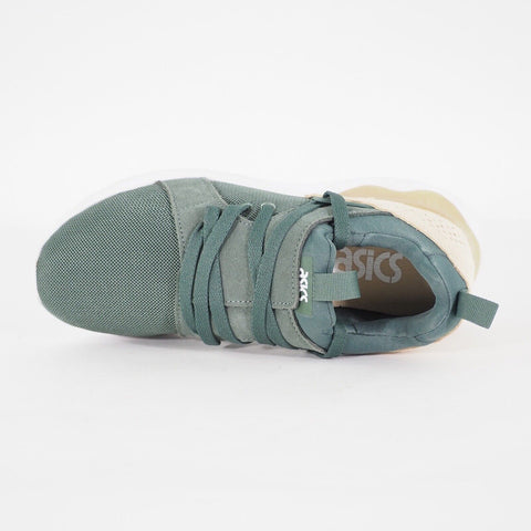 Adult Asics Gel Lyte V Sanze H817L Green Casual Lace Up Running Walking Trainers