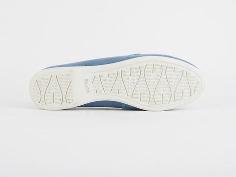 Womens Sebago Felucca Lace B668001 W Leather Lace Up Teal Boat Casual Shoes - London Top Style