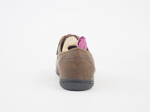 Womens Timberland Ntch Oxford 19653 Brown Leather Walking Waterproof Light Shoes - London Top Style
