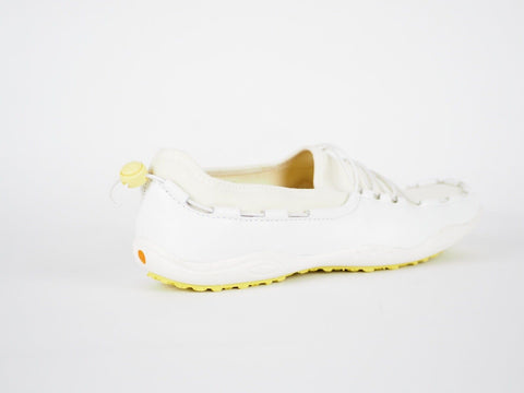 Womens Timberland Tarin Lace Up 98323 White Leather Fabric Slip On Casual Shoes