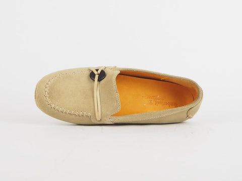 Womens Timberland Janae Loafer 37364 Beige Leather Casual Comfort Loafers