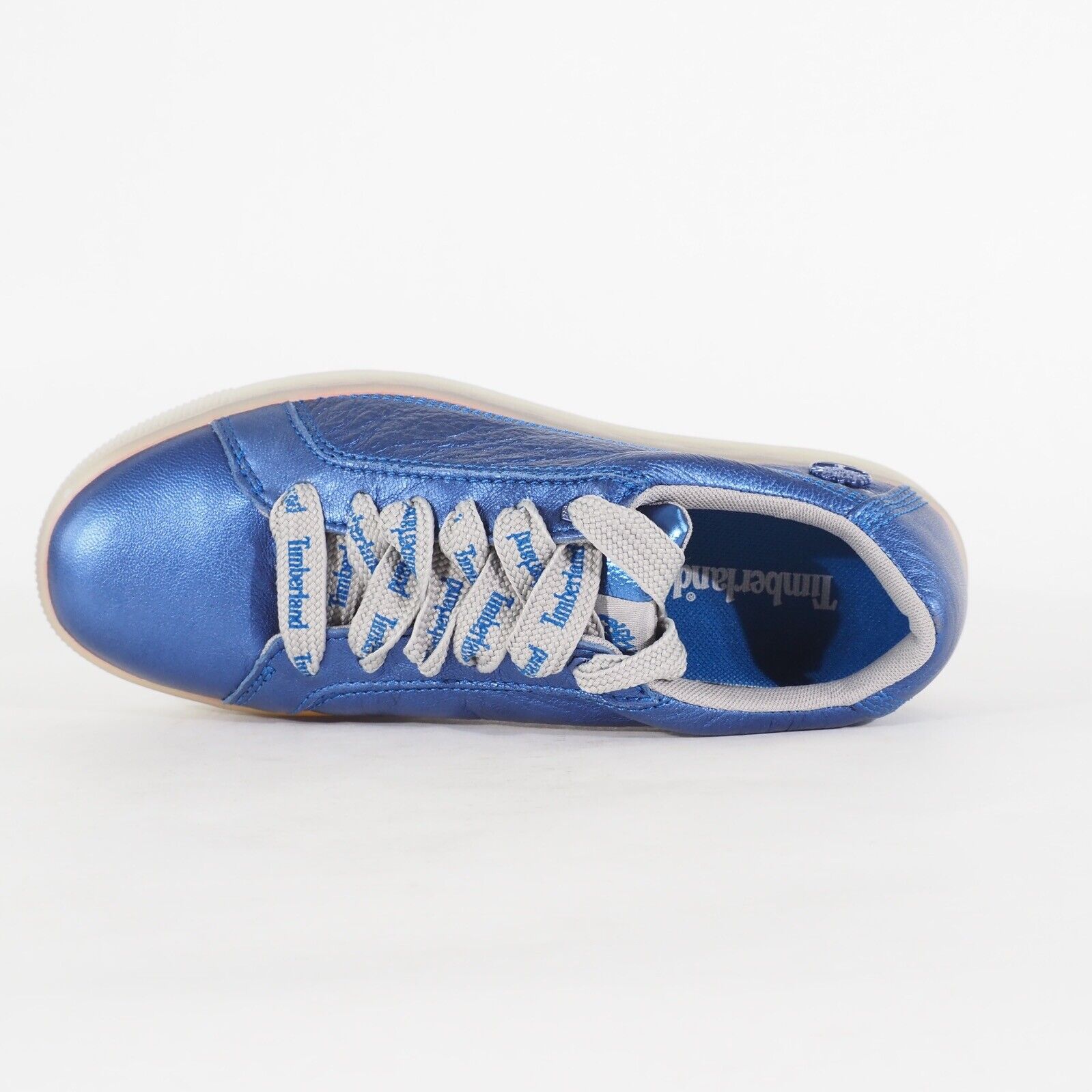 Womens Timberland Marblesea A252R Blue Leather Lace Up Casual Walking Trainers