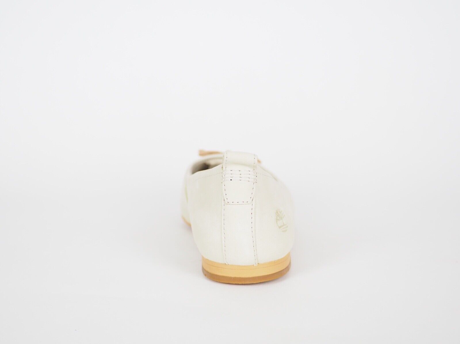 Womens Timberland Rae Lake A1WED White Leather Elegant Ballerina Flat Shoes - London Top Style