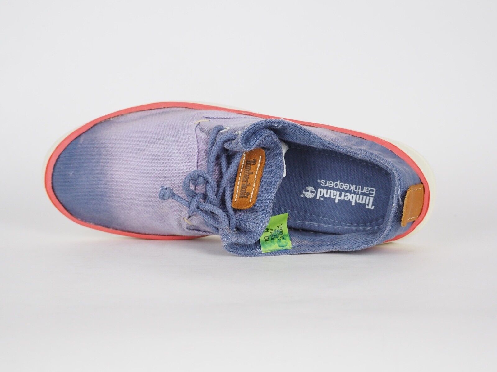 Womens Timberland Hookset Ox Slate 8104B Blue Light Casual Soft Lace Up Shoes