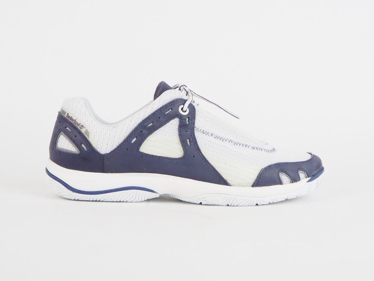 Womens Timberland Formentor Oxford 27642 White Navy Leather Exercise Trainers - London Top Style