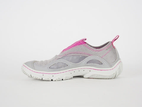 Womens Timberland Wake 58621 Grey Mauve Textile Slip On Active Trainers - London Top Style