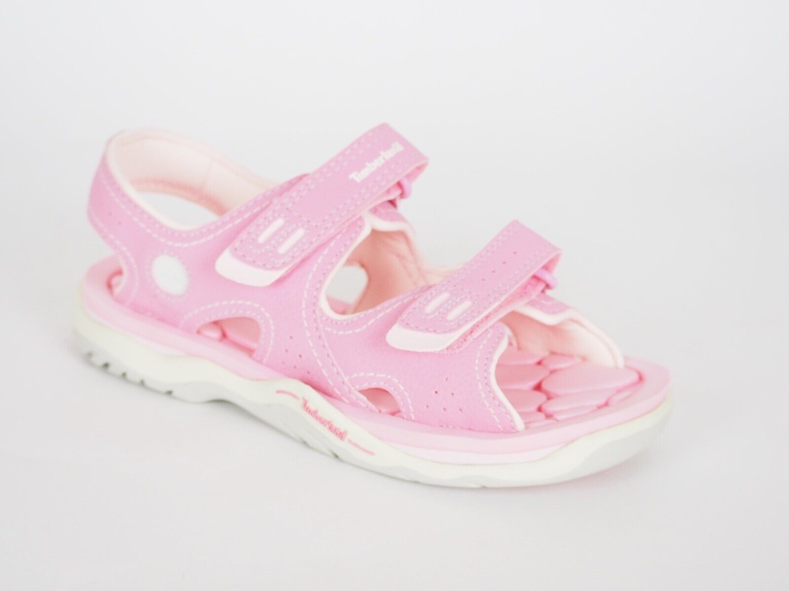 Girls Timberland Sandstomper 51744 Pink 2 Strap Outdoor Summer Sandals