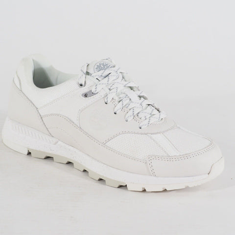 Womens Timberland Field Trekker Low A2DRT White Lace Up Casual Walking Shoes