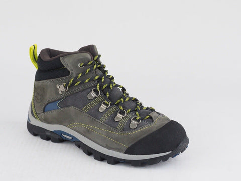 Boys Timberland Hyper Trail 53940 Grey Leather Hiking Walking Waterproof Boots