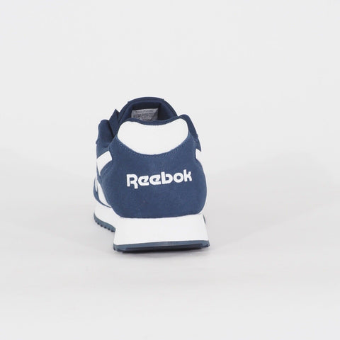 Reebok Glide Ripple GZ5215 Navy Course A Pied Lace Up Suede Navy White Trainers