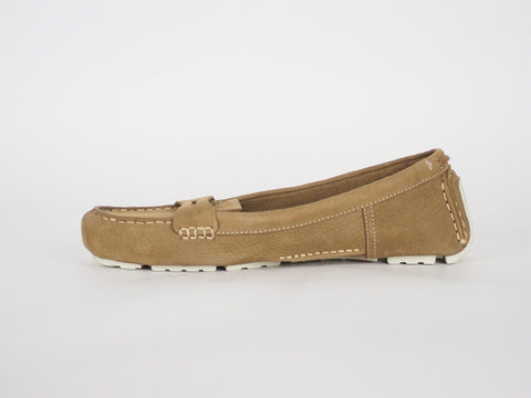Womens Timberland Classic 8033A Light Brown Moccasins Casual Light Flats Shoes