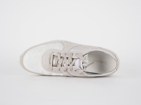 Womens Timberland Killington Park 14640 Lt Grey Leather Fabric Lace Up Trainers - London Top Style