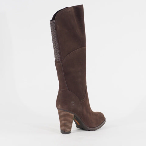 Womens Timberland Earthkeeper Stratham 8552R Brown Leather Zip Up Walking Boots