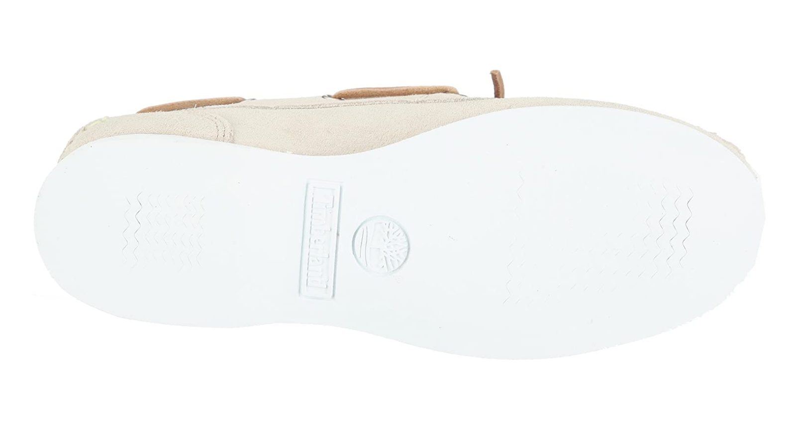 Womens Timberland Amherst 16694 Off White Leather 2 Eye Casual Boat Shoes