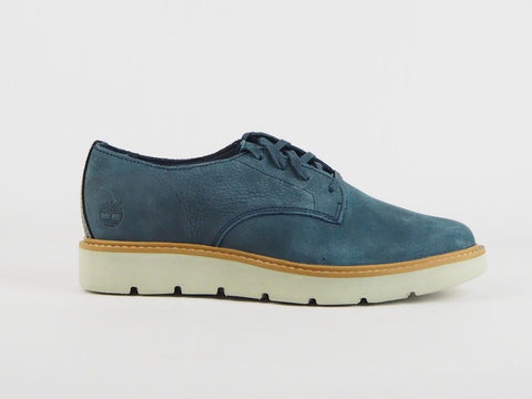 Womens Timberland Kenniston Lace Ox A19EP Blue Leather Lace Up Oxford Shoes